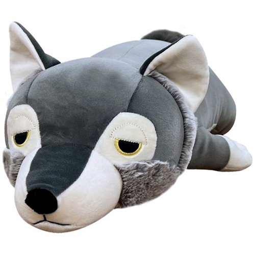 Peluche loulou le loup gris blanc noir Trousselier La Redoute