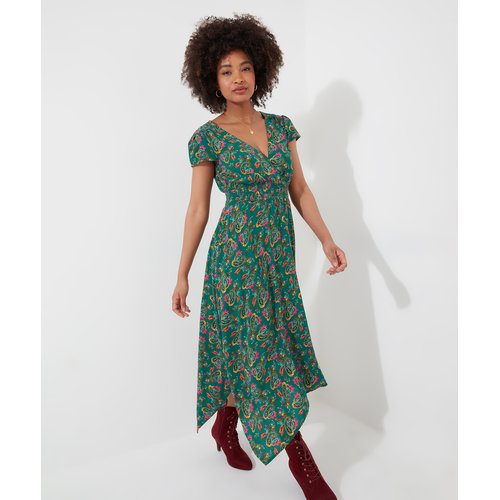 Robe col v cachemire vif vert Joe Browns La Redoute