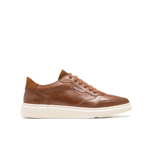 Baskets cuir snooze vgt cognac Kost La Redoute