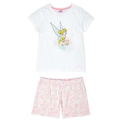 Pyjashort fee clochette blanc rose Disney Classics La Redoute
