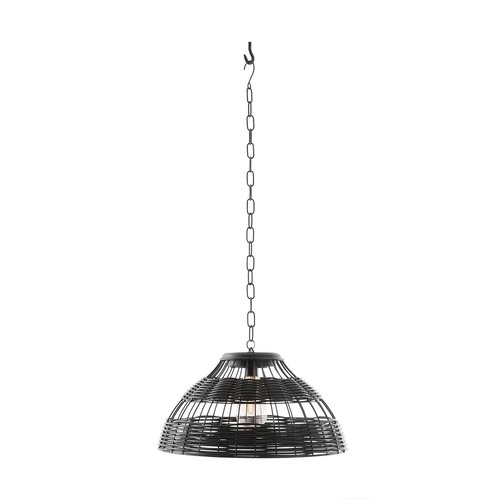 Picano 37cm diameter indoor outdoor solar ceiling light black La Redoute Interieurs La Redoute