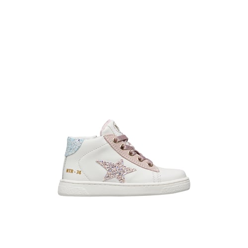 Naturino Baskets Cuir Et Suède - Chaussures Enfant Confortables à Velcro