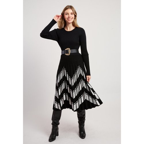 Jalouse midi dress black Derhy La Redoute