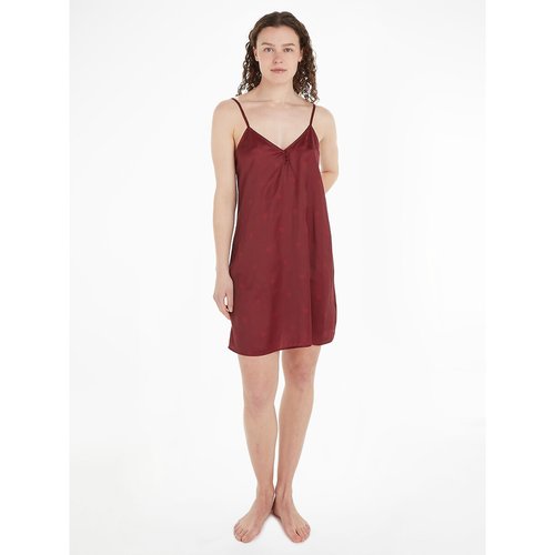 Nuisette monogram lace Tommy Hilfiger bordeaux La Redoute