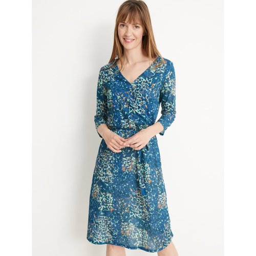 Robe bleu la redoute best sale