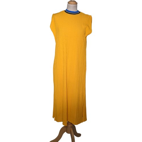 Robe jaune bershka cheap
