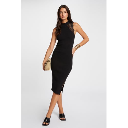 Robe Débardeur Noire MORGAN Taille 38 - Parfaite Pour Soirée Ou Bureau - État Impeccable