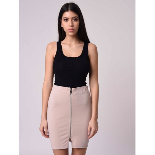 Jupe en molleton beige Project X La Redoute