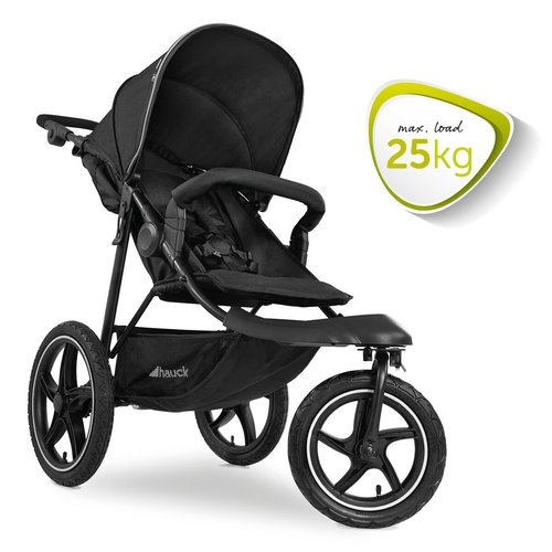 Runner 2 stroller black Hauck La Redoute
