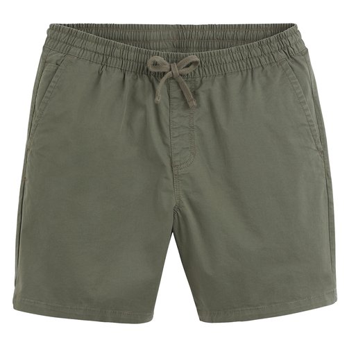 Cotton shorts with elasticated waist Vans La Redoute