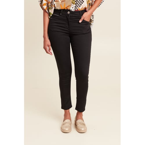 Pantalon Skinny à Carreaux Noir Et Blanc - Taille Haute Taille 36 - Marque Kiabi - Vintage