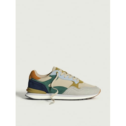 Scarpe Da Ginnastica HOFF Uomo Aspen City In Pelle Scamosciata - Marrone, Suola Antiscivolo, Design Urbano
