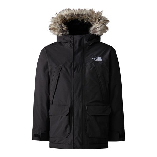 Parka con cappuccio pelliccia sintetica nero The North Face La Redoute