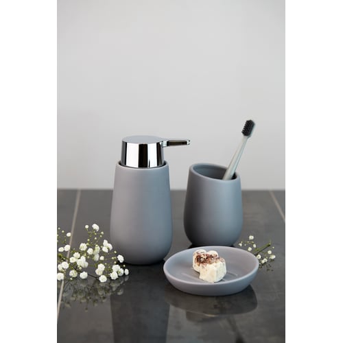 Wenko, Porte-brosse à Dents En Céramique 'Bath', Blanc, 8,5  L 8 5 X 6 5 X 5 Cm
