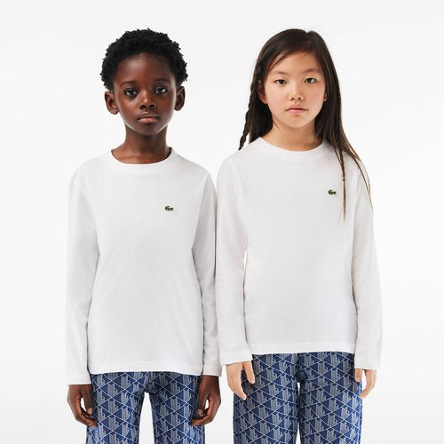 Tee shirt manches longues lacoste on sale