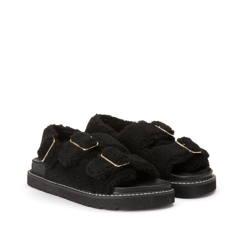 Fur sandals new arrivals