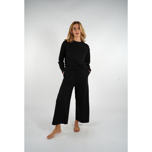 Cotton lounge pyjamas black Fila La Redoute