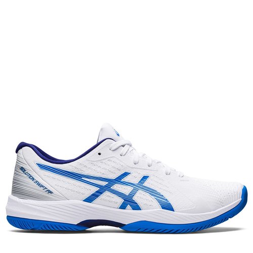 Chaussures de tennis solution switf ff white electric blue Asics La Redoute