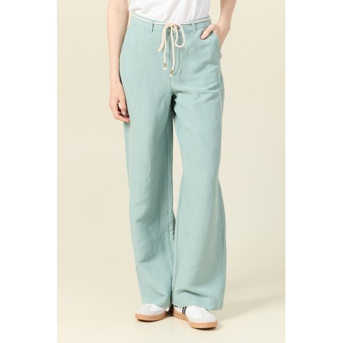 Pantalon large eco responsable vert pastel Bonobo La Redoute