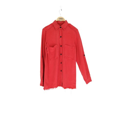 Chemise tres bon etat rouge Zara La Redoute