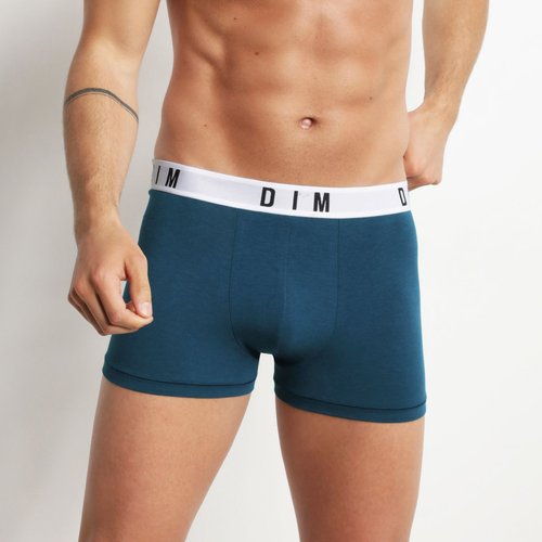 Boxer en coton modal et ceinture unie originals seal rocks Dim La Redoute