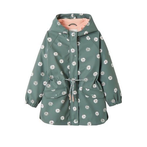 VERTBAUDET Ciré à Capuche Motifs Magiques Fille - Sauge Imprimé 10A