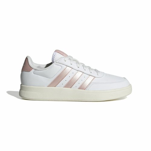 Breaknet 2.0 leather trainers white pink Adidas Sportswear La Redoute