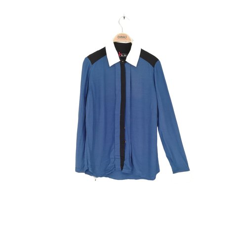 Chemise tres bon etat bleu Sinequanone La Redoute