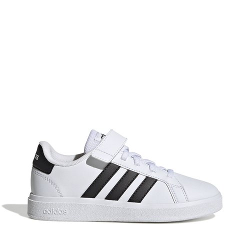 Kids grand court trainers with touch n close fastening white Adidas Sportswear La Redoute