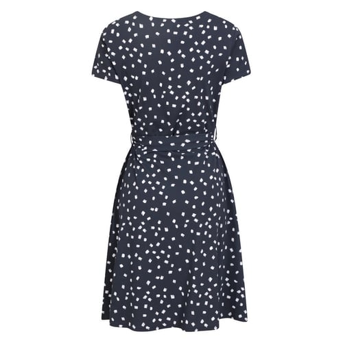 Robe Femme Warehouse - Taille 6 (UK), Bleu Marine, Coupe Regular - Occasion En Très Bon état