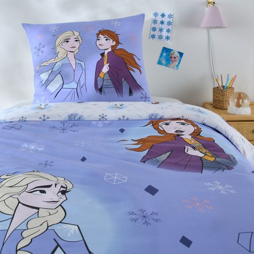 Disney Home Frozen - Set di biancheria da letto double-face per bambini, 135 x 200 cm
