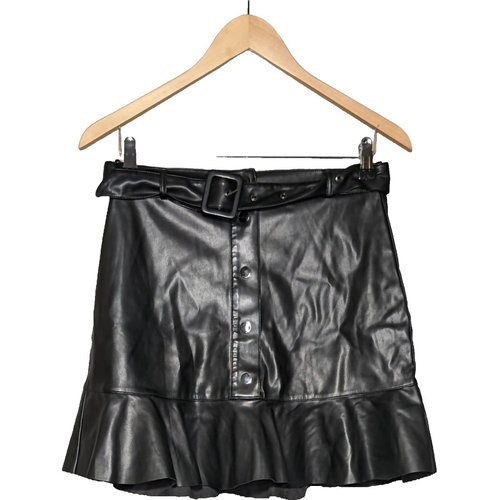 Jupe courte tres bon etat noir Stradivarius La Redoute