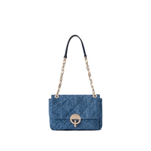 Umhangetasche moon aus leinen blau Vanessa Bruno La Redoute
