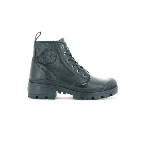 White leather palladium boots cheap