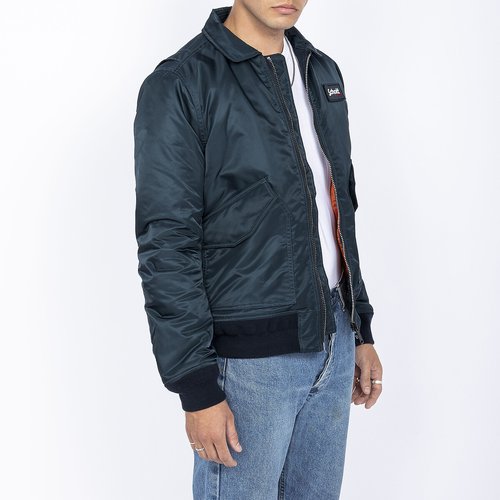 210 100 classic bomber jacket Schott La Redoute