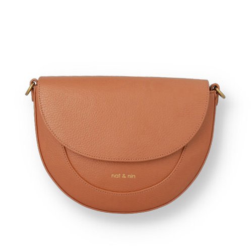 Sac a bandouliere en cuir bora Nat Nin La Redoute