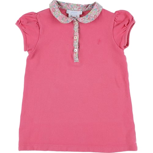 Body Jacadi Imprimé Liberty Avec Dentelle - Taille 3 Mois, Style BCBG, Très Bon état