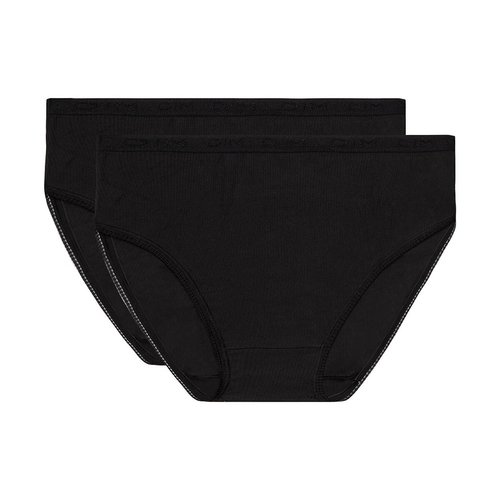 Pack of 2 full knickers in cotton black Dim La Redoute