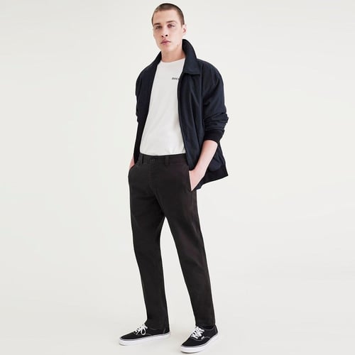 Pantalon Noir Homme Dockers Premium D3 – Taille 34/29 – Coupé Classique – Occasion Très Bon état