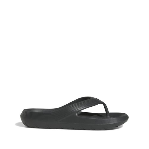 Adidas black flip flops deals