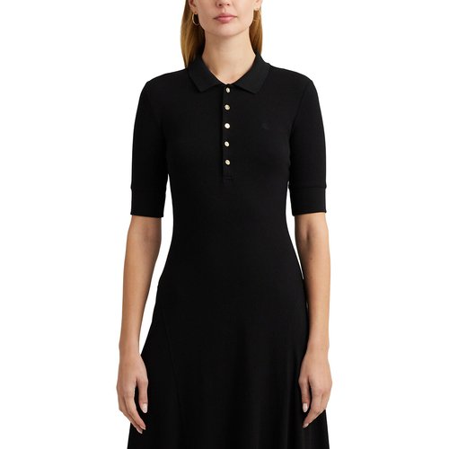 Black dress polo cheap