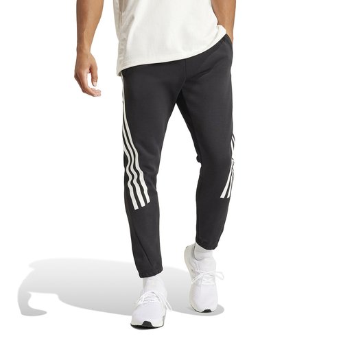 Men's adidas cotton striped jogger pants deals
