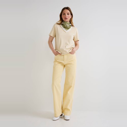 Pantalon velours monoprix hotsell