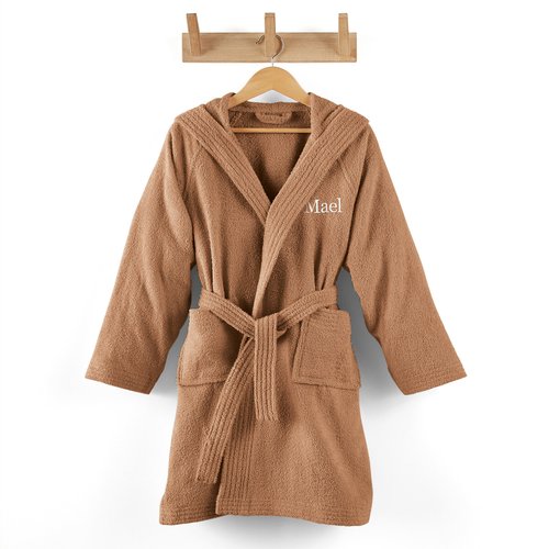 Peignoir enfant a capuche personnalise haxel La Redoute Interieurs La Redoute