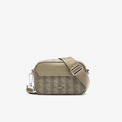 Petit sac reporter the blend vert n64 Lacoste La Redoute
