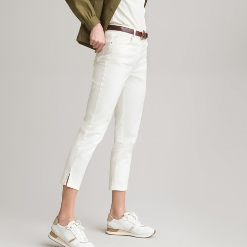 Pantaloni cropped sargia stretch avorio Anne Weyburn La Redoute