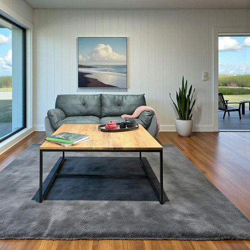 Plateau de table carré 100x100cm en bois massif | La Fabrique des Pieds