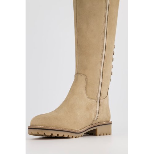 Bottes en cuir tige 3XL lacet largeur H