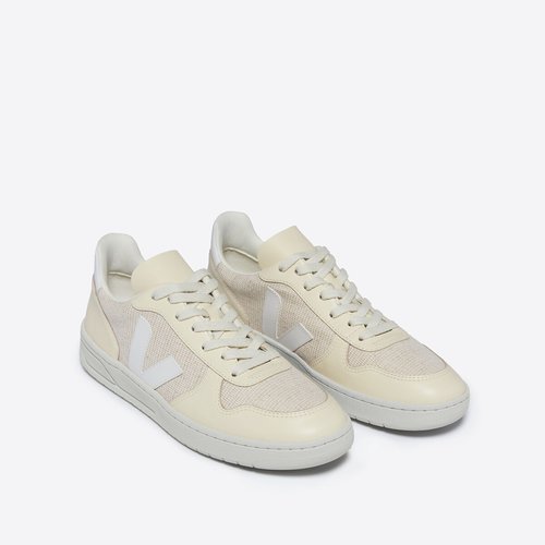 V 10 Organic Canvas Trainers