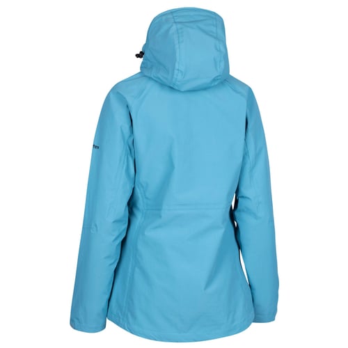 Trespass Veste De Pluie Légère Femme Parched - Protection Vent Et Pluie Fine - Pratique Et Pliable